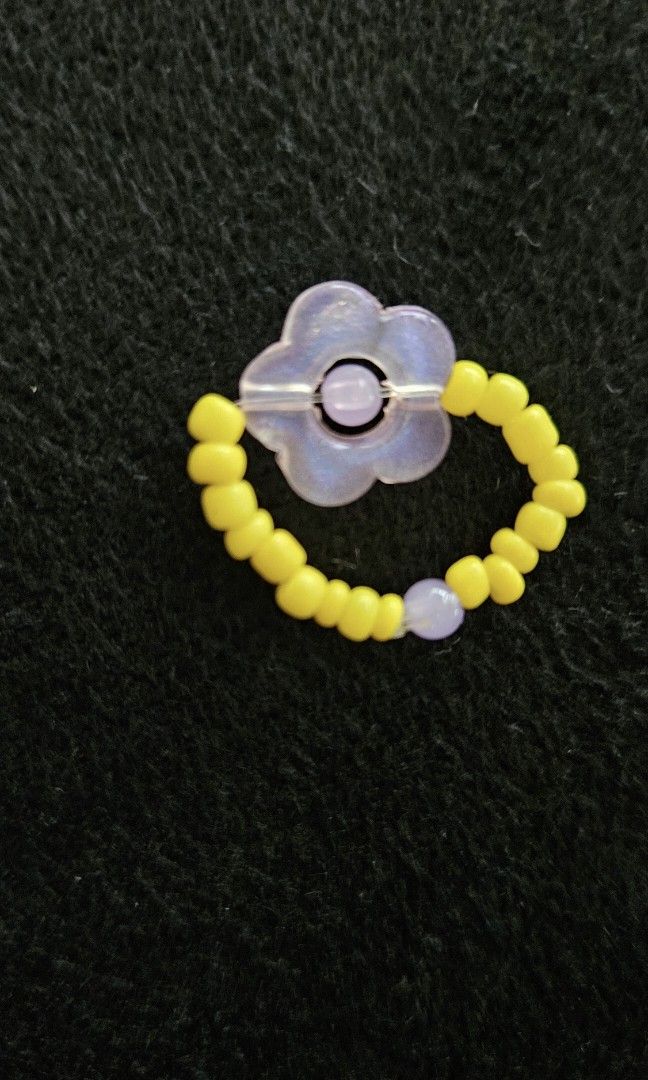 beaded ring (Category: Rings) located in Singapore. Submitted by milk_kiki7 (Listing ID 1300527555, Image 1). Description: pls buy its much appreciated. can wear alone or part of the forest fairy set-> see my other posts. durable.