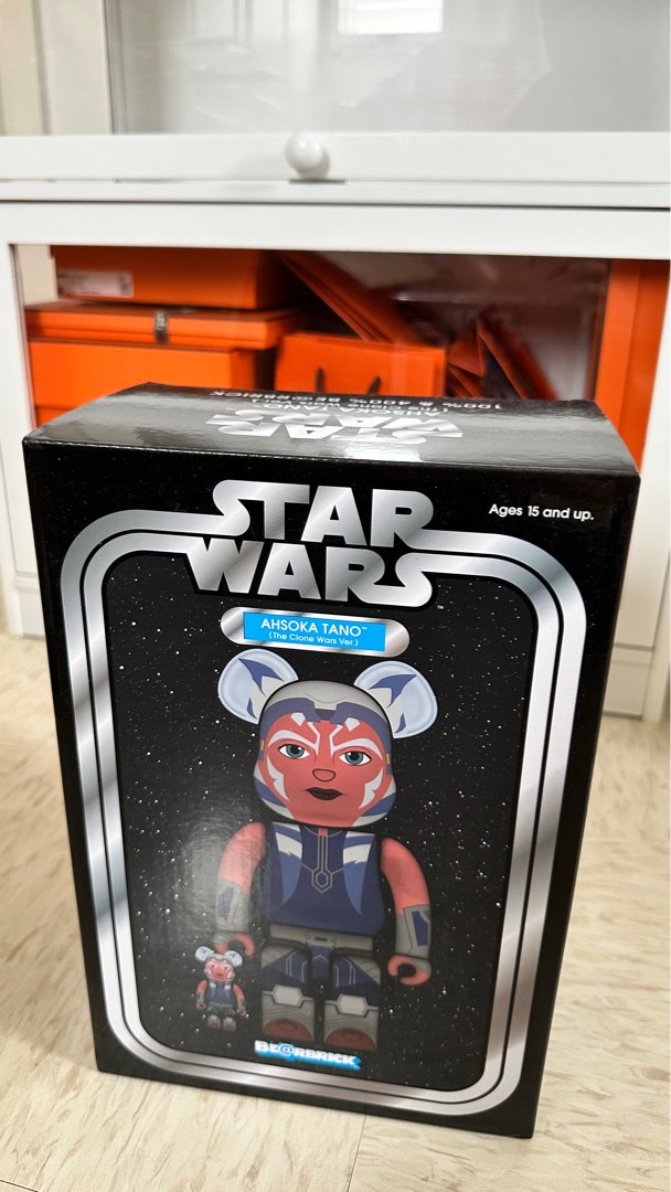 早割 万博 💜Bearbrick 400% war clone the Tano Ahsoka Wars Star 100% + その他