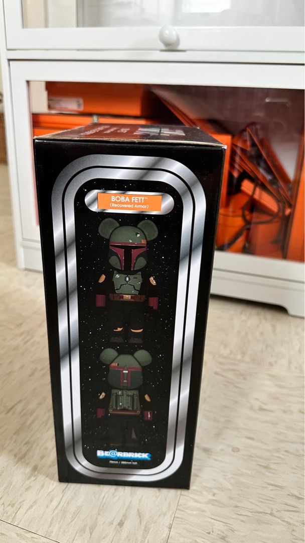 💜Bearbrick 400% Star Wars Boba Fett recovered armor💜, 興趣及遊戲 