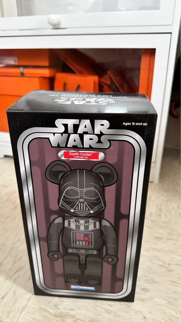 Vader Chrome Bearbrick Darth Vader MEDICOM TOY BE@RBRICK