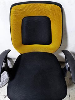Black and Yellow Office / Swivel Chair