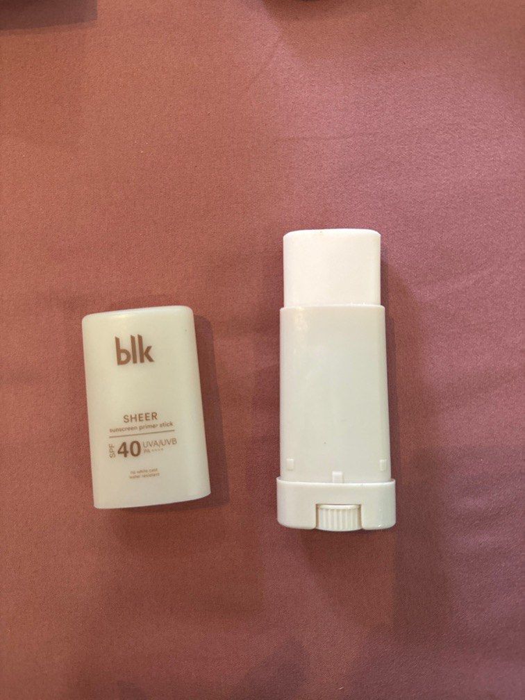 Blk sunscreen stick (Category: Face Care) located in Quezon City. Submitted by destashingmycloset (Listing ID 1300471956, Image 1). Description: .