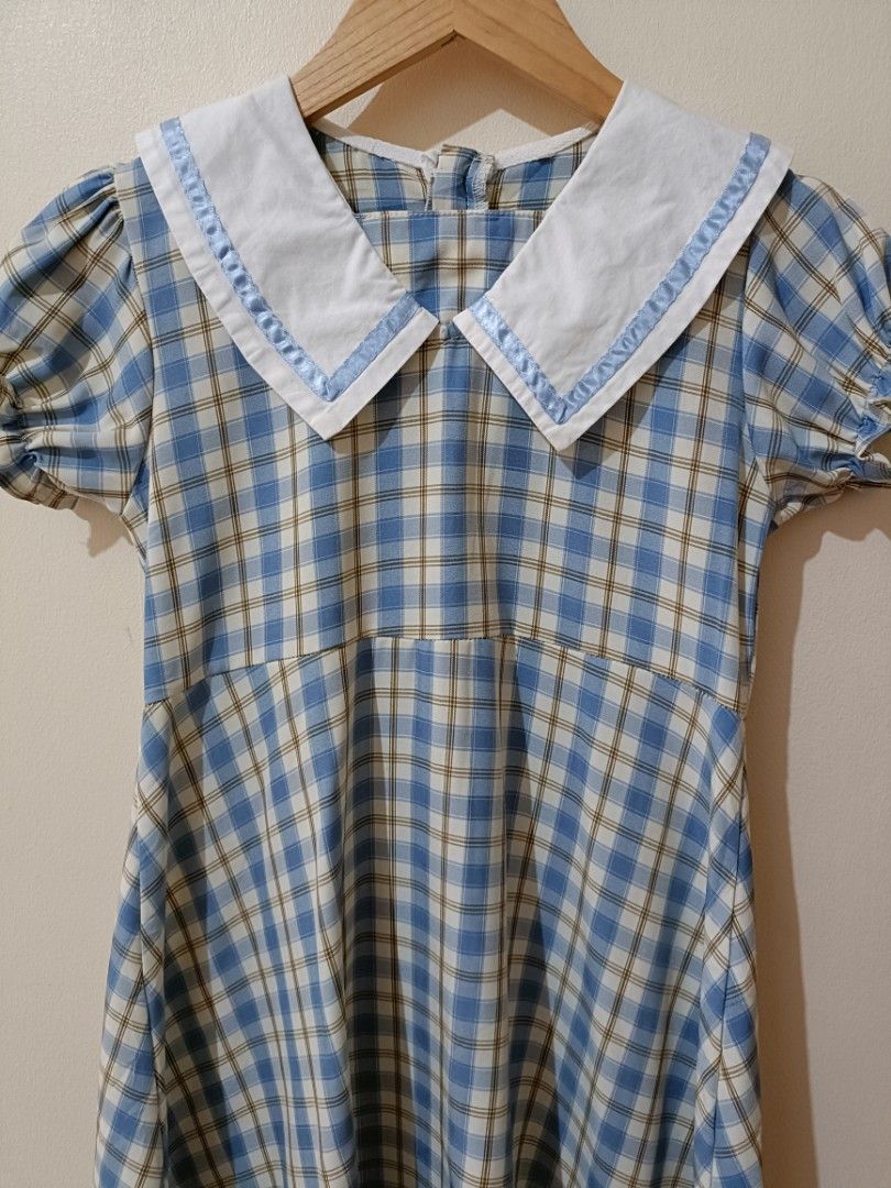 BLUE CHECKERED VINTAGE DRESS (Category: Babies & Kids Fashion) located in Paranaque City. Submitted by caredncleaned (Listing ID 1300571403, Image 3). Description: .
