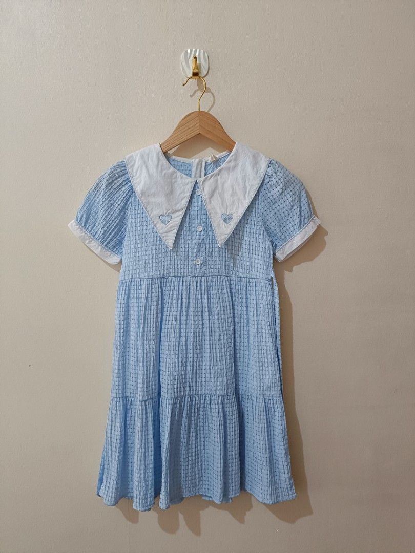 BLUE VINTAGE DRESS (Category: Babies & Kids Fashion) located in Paranaque City. Submitted by caredncleaned (Listing ID 1300570049, Image 1). Description: .