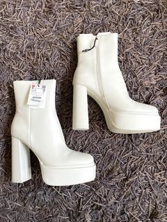BNEW Zara Platform Ankle Boots || Size: EUR 38
