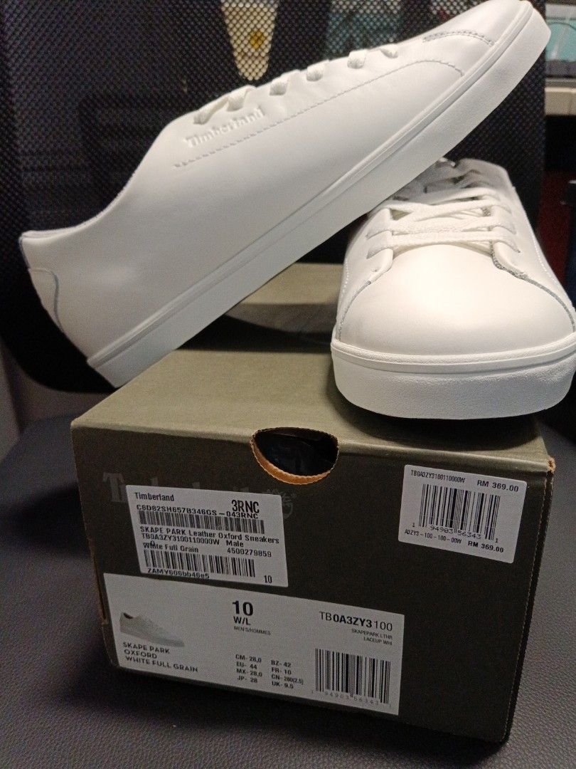 Timberland white sneakers top