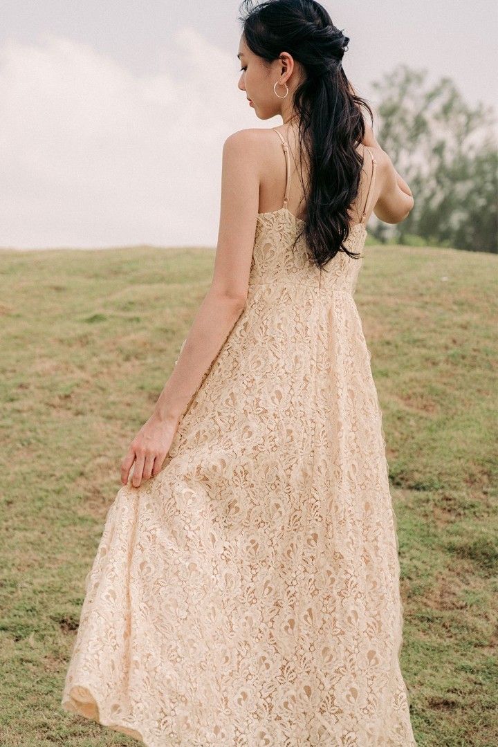knee length dresses for ladies Boho lace dress – lace boho dresses main image 0