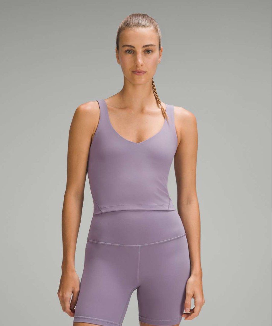 BNWT Lululemon Align Tank Purple Ash Size 6 Women s Fashion Activewear on Carousell