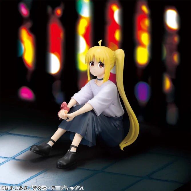 Bocchi the Rock! Nijika Ijichi Figure BY BANPRESTO (Category: Toy Figures) located in Singapore. Submitted by jimmy2015 (Listing ID 1300583695, Image 3). Description: Bocchi the Rock! Nijika Ijichi Figure BY BANPRESTO Nijika Ijichi from the Bocchi the Rock! anime series is presented in figure form! She is sitting down and measures 4.3 inches tall and features a detailed sculpt and paint applications that fans will appreciate! Product Features 4.3