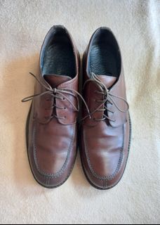 BOSTONIAN MADE IN ITALY Men's Dress Shoes Size 11M 28.5 cms Insole( fits size 10.5M) Leather USA