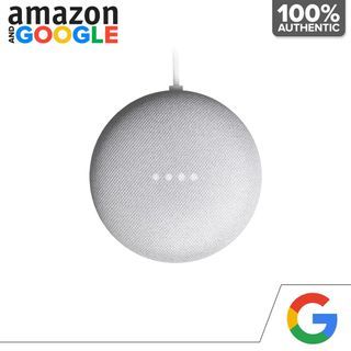 Brandnew Google Nest Mini - Smart Speaker by Google (2nd Gen Google Home Mini) - Chalk