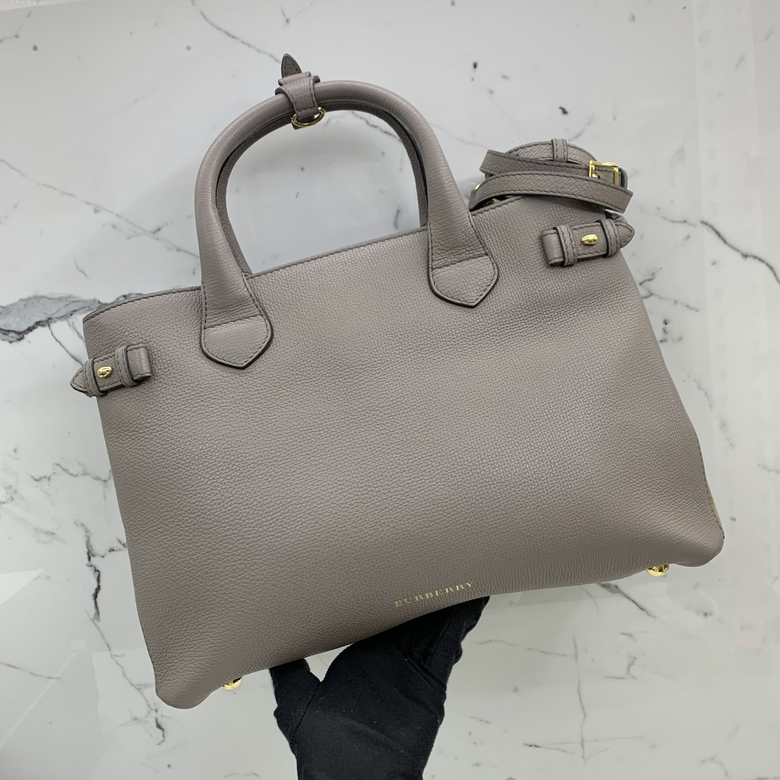 Burberry banner bag large cheap