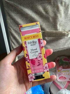 Burt’s Bees Wild Rose and Berry Hand Cream