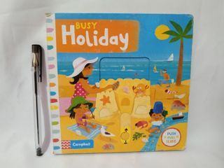 Busy Holiday ( Push pull slide book)