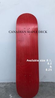 CANADIAN MAPLE SKATEBOARD DECK