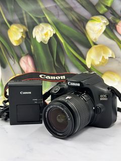 Canon 3000D DSLR Camera Full HD WIFI Ready with 18-55M Canon IS III Lens