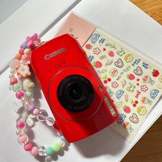 Canon Ixy 30 S Red Complete Inclusions Digital Camera