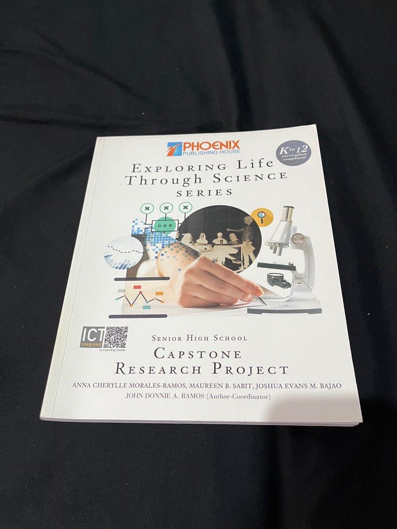 Capstone and Thesis Writing Books (Category: Textbooks) located in Las Pinas. Submitted by abbybels (Listing ID 1300473672, Image 1). Description: Both for 300.