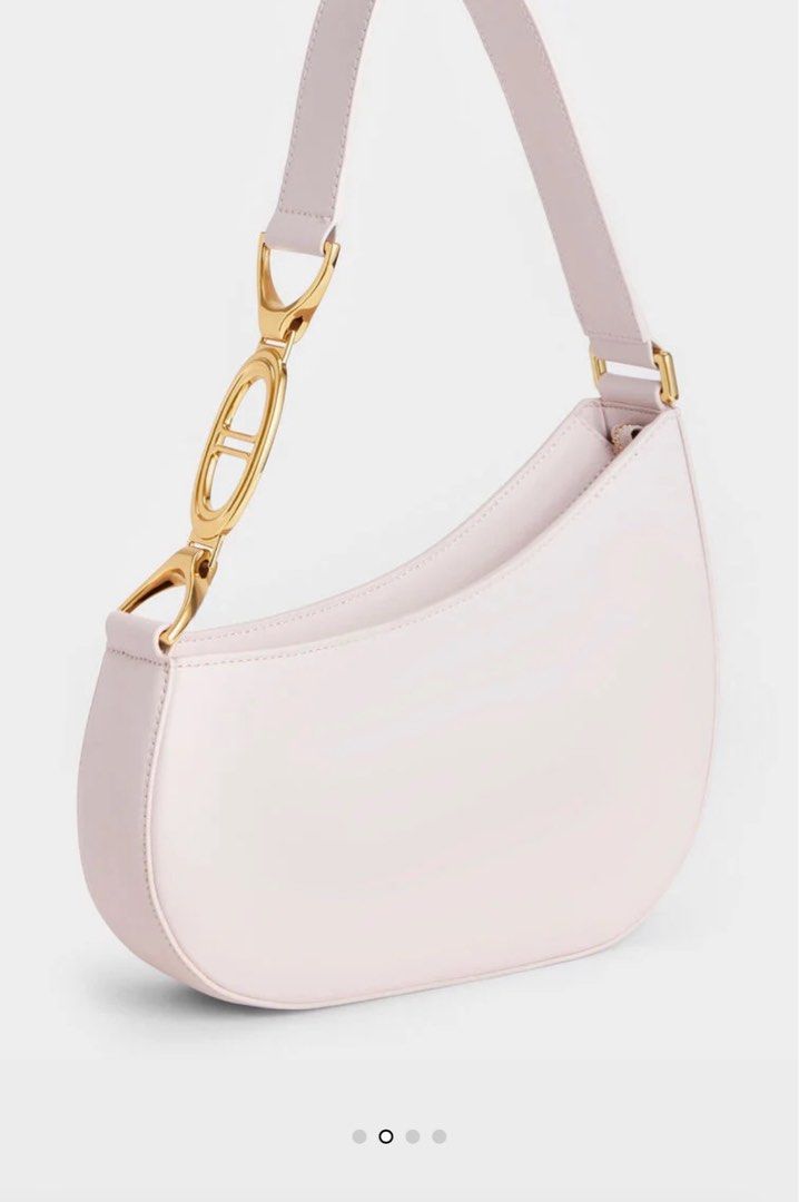 Charles Keith Asymmetrical Shoulder Bag