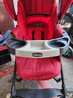 Chicco Stroller with 2 Stroller Pads and Mosquito Net