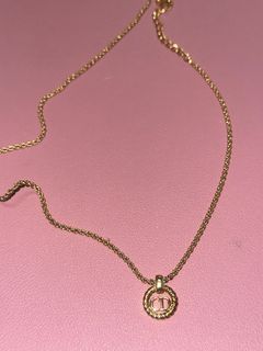 CHRISTIAN DIOR Vintage gold necklace