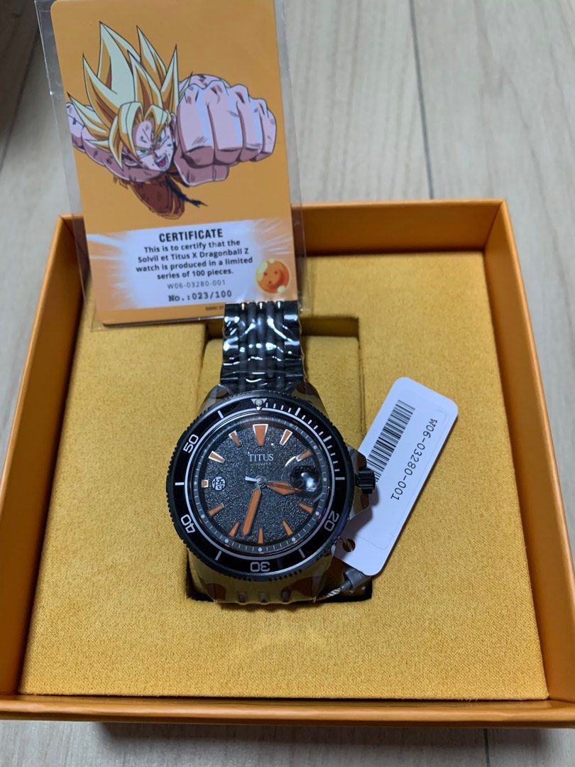 City Chain 時間廊SOLVIL et TITUS X DragonBall z 鐵達時聯乘