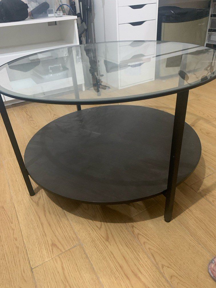 Coffee table - Vittsjo (Category: Coffee & Tea Tableware) located in Pasig City. Submitted by geecobra (Listing ID 1300560792, Image 3). Description: - This was used for 7 months only. - no scratches or damages. - We dont have the box anymore for this but we do have a manual. - The table will NOT be dismantled and will inly be delievered as is. - mode of payment us via gcash only. - for transportation, we could ship it to you but we only use lala