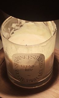 "cosmic latte" by serrine candles 9oz (luxurious scented candle) for sale !