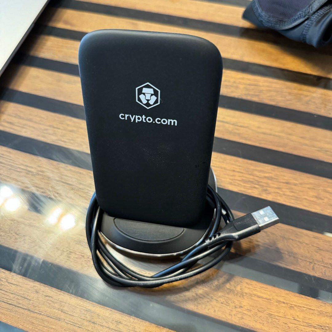 crypto.com Wireless Charger, Computers & Tech, Parts & Accessories,  Chargers on Carousell