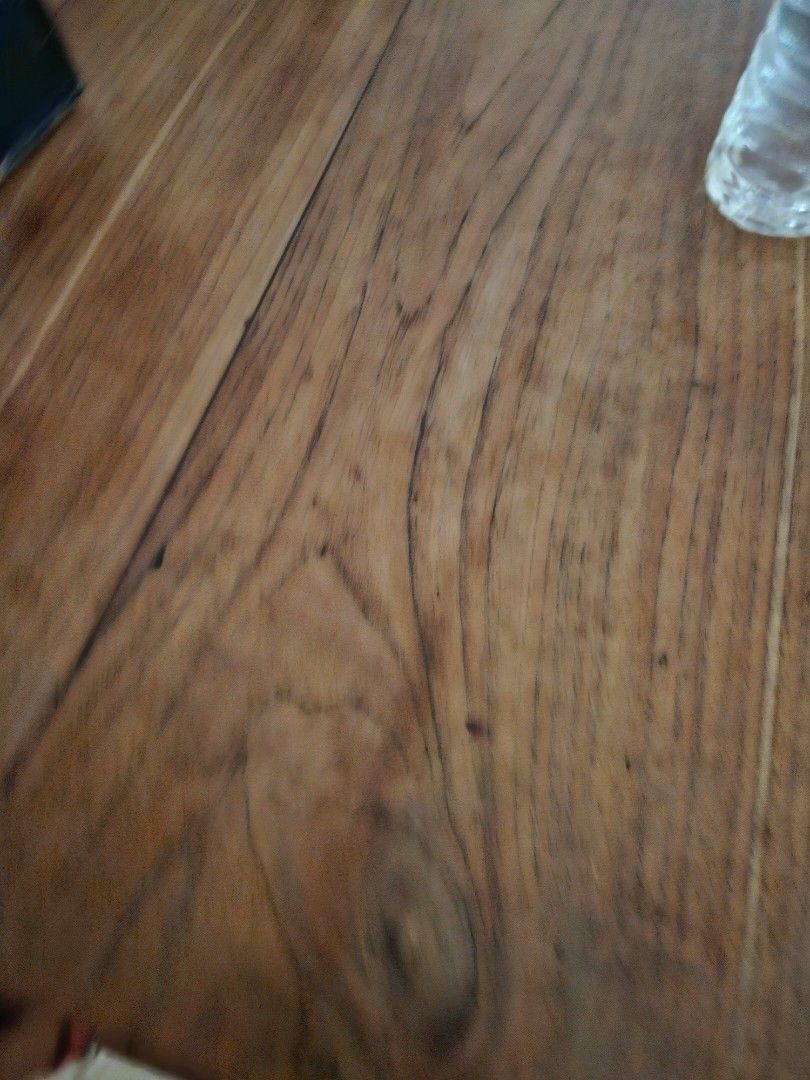 Dining Table Set (Category: Tables & Sets) located in Singapore. Submitted by rgspore (Listing ID 1300461022, Image 3). Description: Indonesian teak table with 6 teak chairs. Used, but in great shape. I bought from Dempsey years ago..