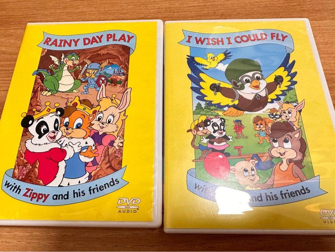 DWE 迪士尼美語世界Zippy and his Friends 系列DVD, 興趣及遊戲, 音樂、樂器& 配件, 音樂與媒體- CD 及DVD -  Carousell