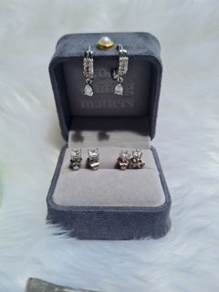 Earrings set - 3 pairs (ring box not included)
