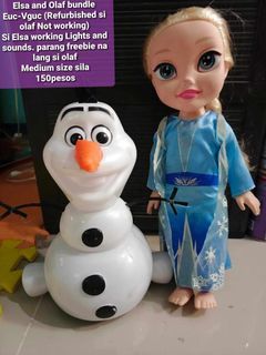 Elsa and Olaf toy
