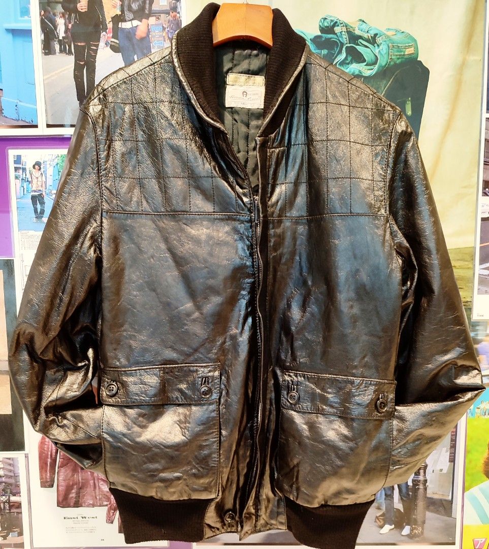 Aigner leather coat clearance