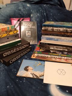 Exo unsealed albums (24 albums and 2pc)