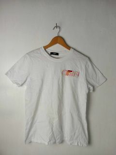 Fendi Capsule Logo Embroidered T-shirt