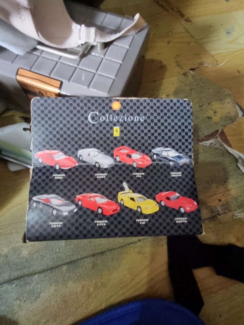 Ferrari collectibles (Category: Vehicle & Diecast Models) located in Banaybanay. Submitted by rbjuvyreyn18879 (Listing ID 1300438664, Image 2). Description: original shell ferrari product..diecast meral..need for clean since it is dusty...