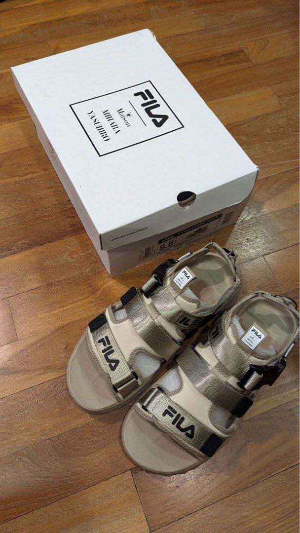 Fila Busido x Mihara Men s Sandals US 9.5 BNIB Men s Fashion Footwear Flipflops and Slides on Carousell
