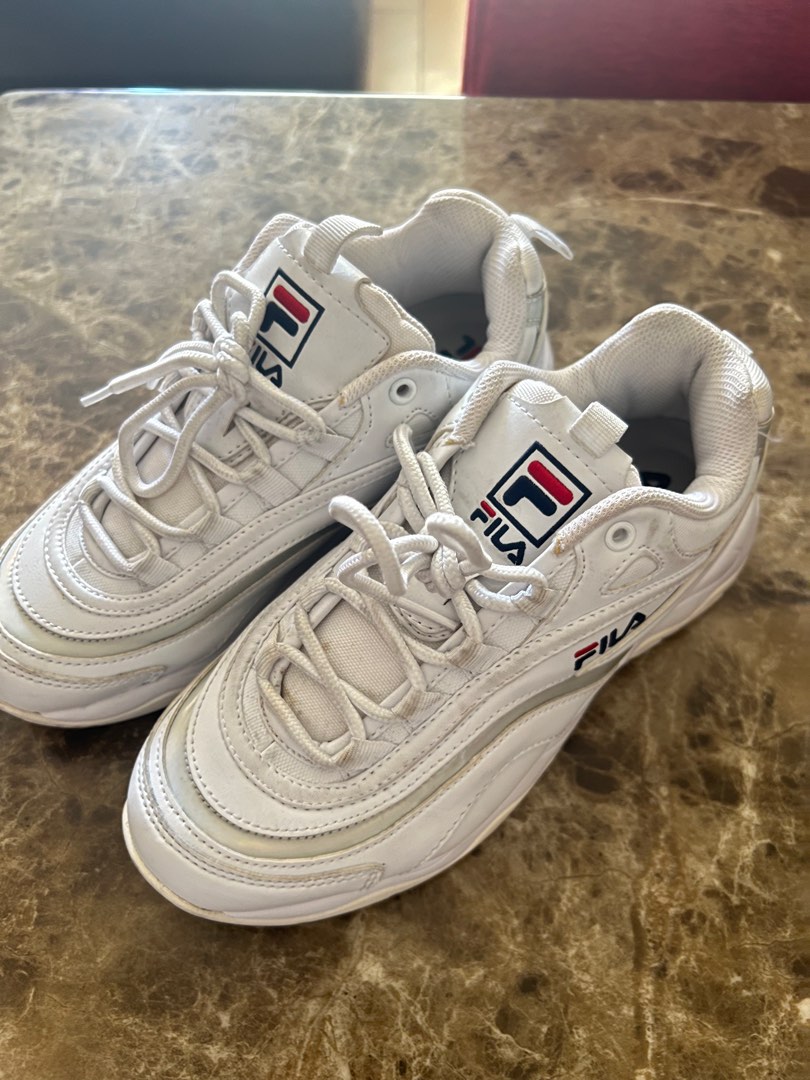Fila holographic shoes Women s Fashion Footwear Sneakers on Carousell