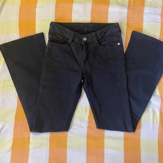 Flared Black Jeans