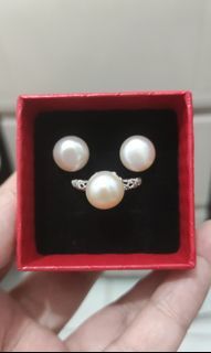 fwp 2in1 set (earring and ring)