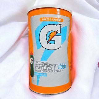 Gatorade Powdered Drink Mix, Frost Glacier Freeze, Makes 9 Gallons