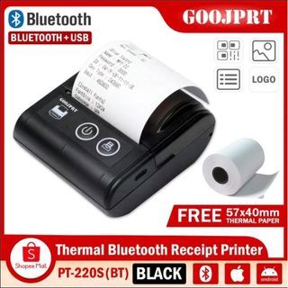 Goojprint portable thermal printer