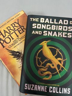 Harry Potter and The Cursed Child + Ballad of Song birds and Snakes Hardbound