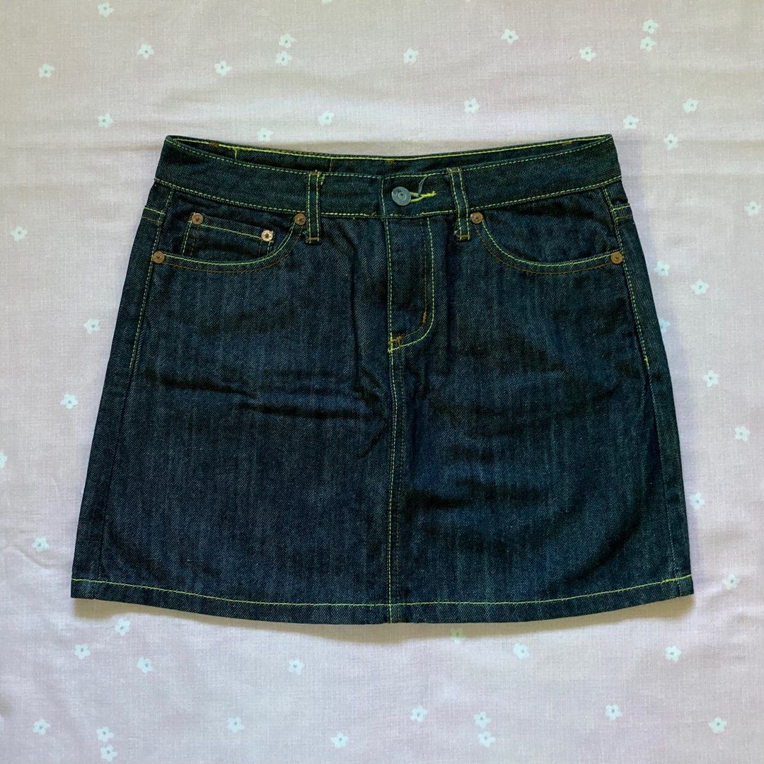 dark denim skirt (Category: Skirts) located in Quezon City. Submitted by _clemi (Listing ID 1300480219, Image 2). Description: .