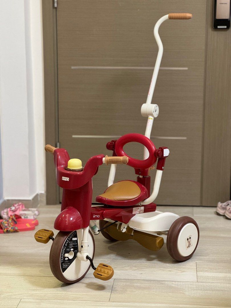 iimo #02 第二代日本可摺疊可轉向兒童三輪車tricycle, 運動產品, 單車