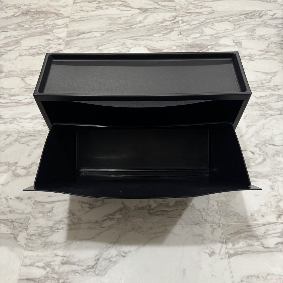 IKEA TRONES Shoe cabinet storage black 52x18x39 cm Furniture Home Living Home Improvement Organisation Storage Boxes Baskets on Carousell