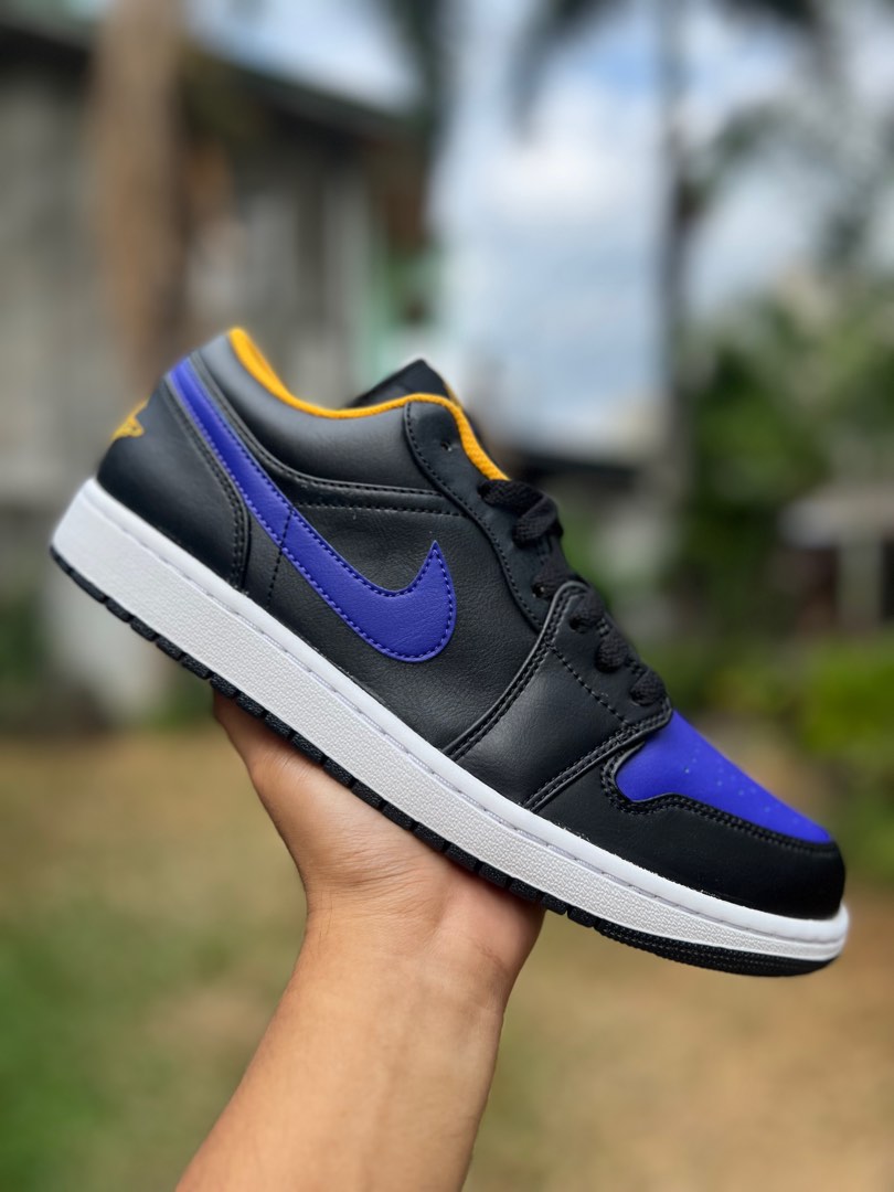 J1 Low lakers Men s Fashion Footwear Sneakers on Carousell