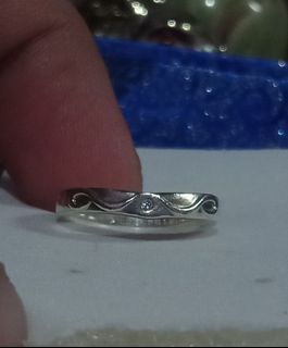Japan Silver Diamond Ring