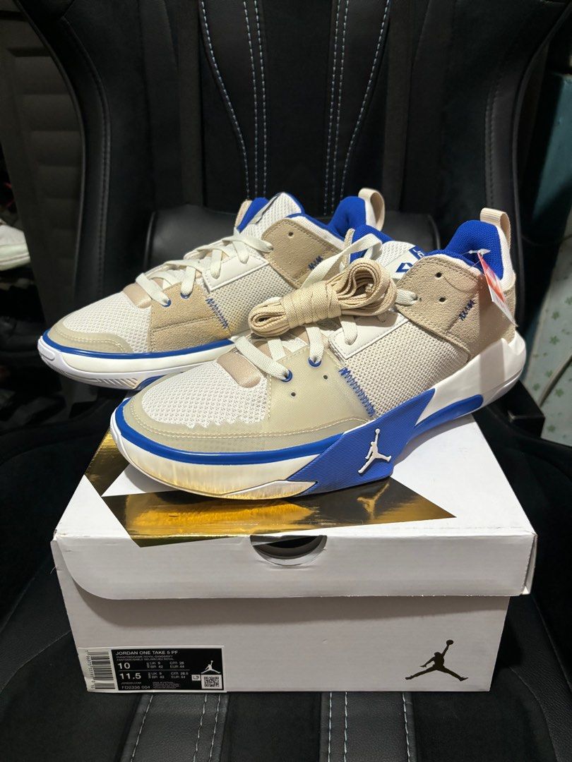 Jordan One Take 5 Game Royal (Category: Sneakers) located in Makati City. Submitted by evrlg (Listing ID 1300461049, Image 3). Description: For sale only Jordan One Take 5 PF ‘Game Royal’ Brand new. Local Release Size 10us Selling it for Php 3,700 only (below srp!) Makati area or shipping.